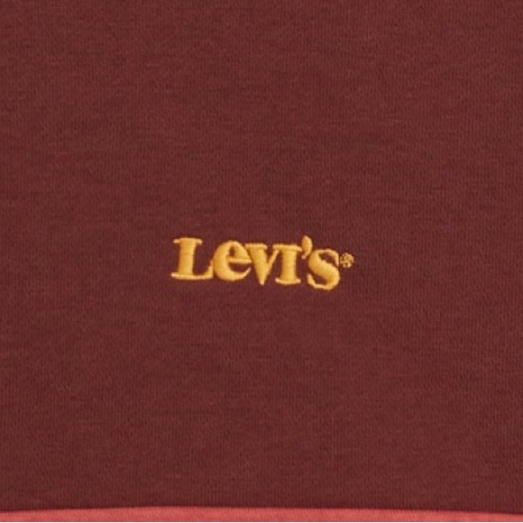 LEVI’S Mens Colorblock Crew Neck Sweatshirt Size SMALL S NEW - Picture 6 of 6